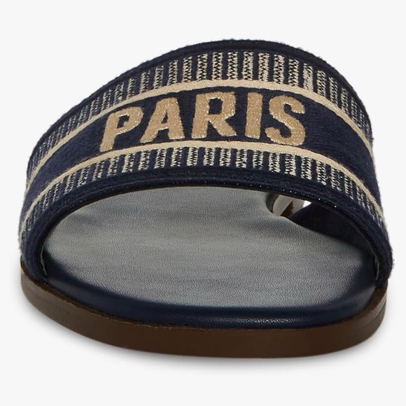 Steve Madden Knox navy multi sandals. Never worn. Original packaging. - Picture 3 of 9